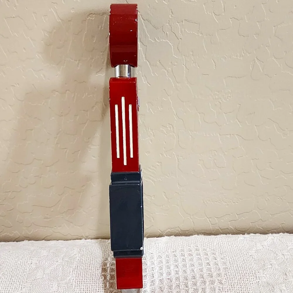 Renegade Brewing Co Offensively Delicious Red Black Retro Beer Pull Tap Handle
